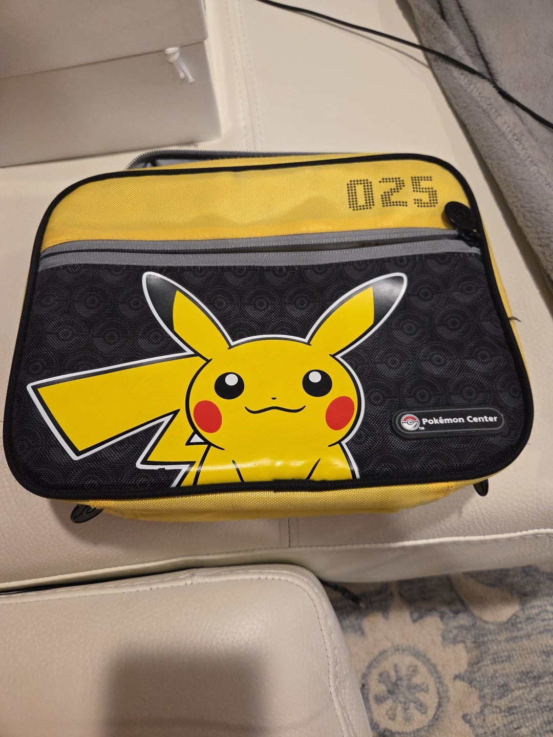 Pikachu Color Block Pok&eacute;mon Fundamentals Lunch Bag New IN H