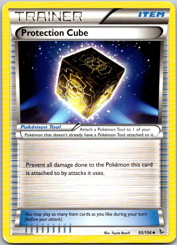 Protection Cube Uncommon XY - Flashfire 95/106 LP