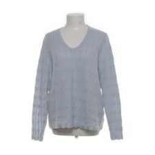 Allude, Strickpullover, Größe: S, Blau, Kaschmir/Wolle, Musterstrick, Damen #Sdc