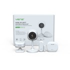 4 Piece Wireless Home Security System - Optional 24/7 Professional Monitoring.