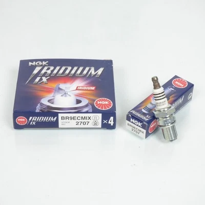 Bougie d'allumage NGK pour Moto Aprilia 250 RS 1994 à 1998 BR9ECMIX / 2707 / Par - Photo 1/3