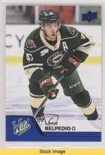 2020-21 Upper Deck AHL Blue Louis Belpedio Louie Belpedio #27 READ 0w6