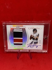 2024 Panini Flawless Rex Grossman Patch Auto Silver /20 Bears Card Football NFL