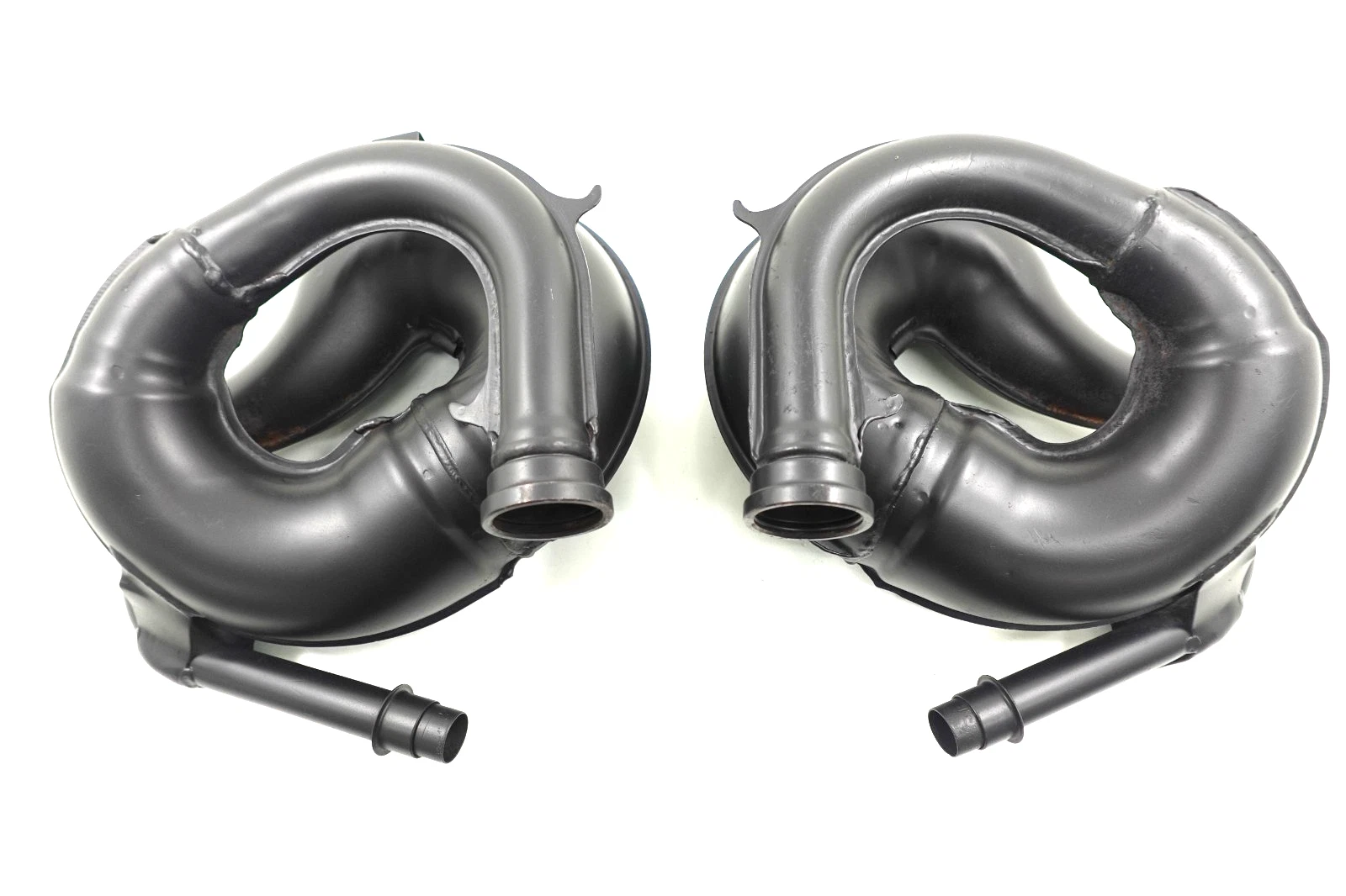 VERY NICE Yamaha Banshee YFZ 350 OEM Exhaust Header Expansion Chamber Pipes