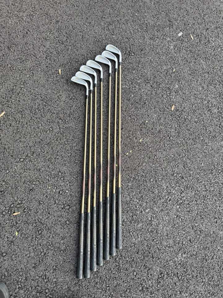 Набор айронов Honma LB-606 H&F 4 звезды полутяжелый углерод жесткий 3,4,5,6,7,8,10 - Изображение 2 из 4