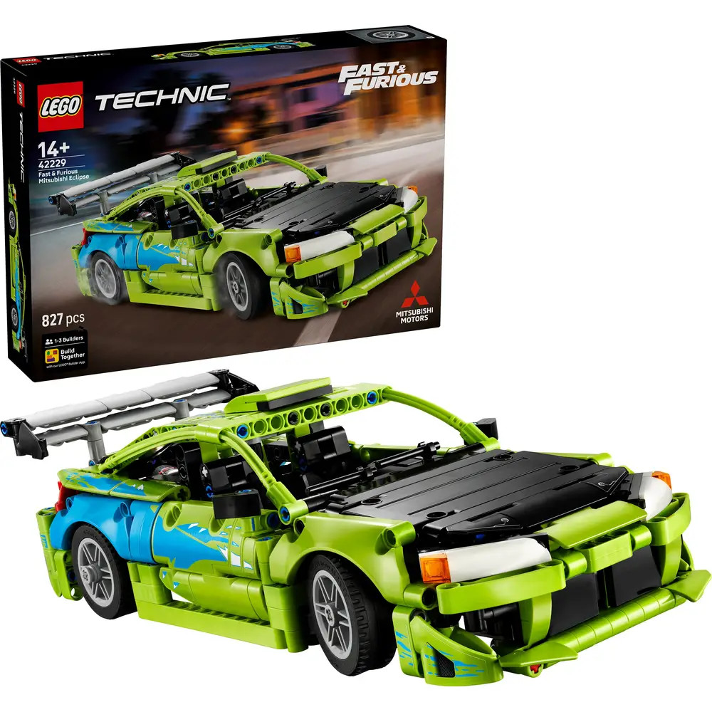 LEGO® Technic 42229 Fast and Furious Mitsubishi Eclipse Auto - Bild 5