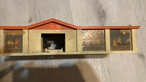 Mattel Super Charger Diecast Toy Vehicle Building Accessory Orange Beige