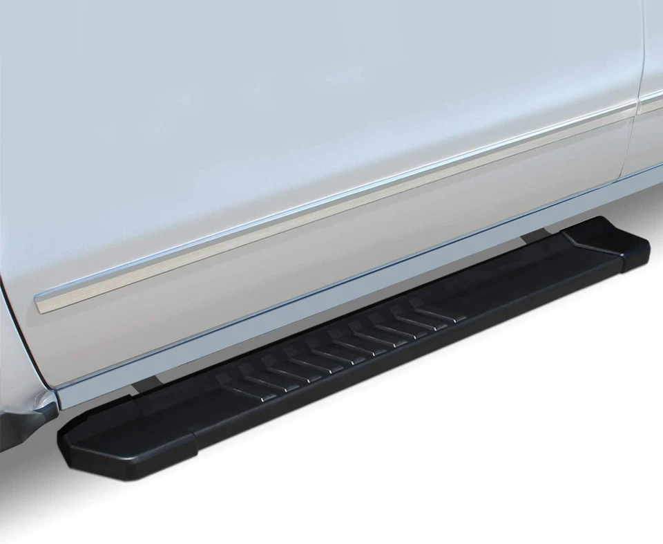 Raptor Series 1756-BLK Black Aluminum Running Boards for 87-21 Ford F-150 XL Foto 2 de 4