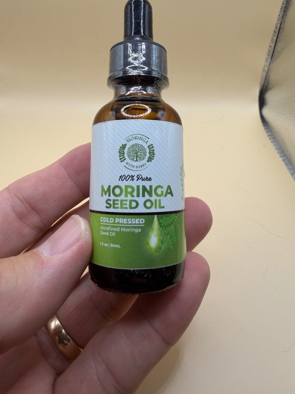 Moringa Seed Oil – 100% Pure, Cold-Pressed & Virgin, Unrefined Non-GMO 1.0oz