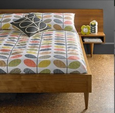 Image of ORLA KIELY Scribble Stem King Size Duvet cover 100% Cotton Percale TH