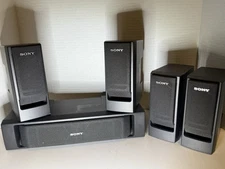 Sony 5.0 Surround Sound Speaker System (4) SS-V130 & (1) SS-CN130 Center Speaker