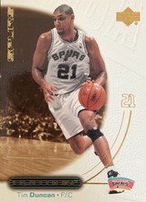 2000-01 Upper Deck Ovation TIM DUNCAN San Ant...