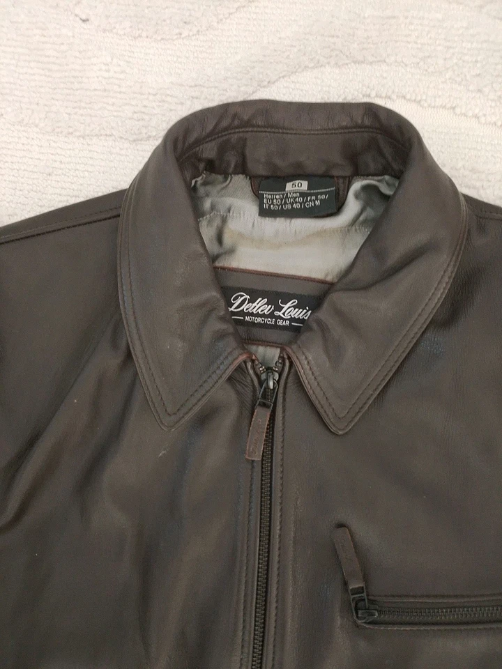Detlev Louis Motorradjacke braun Gr. 50 - Bild 2 von 4