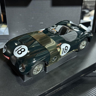 AUTOart 1/18 Jaguar C Type Racing Green | eBay
