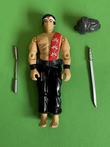 1985 Vintage Hasbro GiJoe Silent Weapons Quick Kick Action Figure Mint Complete