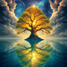 Diamond Painting Kits for Adults Tree of Life, 5D DIY Diamond Art Kits for