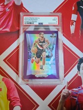 2023-24 Panini Prizm Deca Base Purple Prizm Rookie Rayan Rupert /99 PSA 9