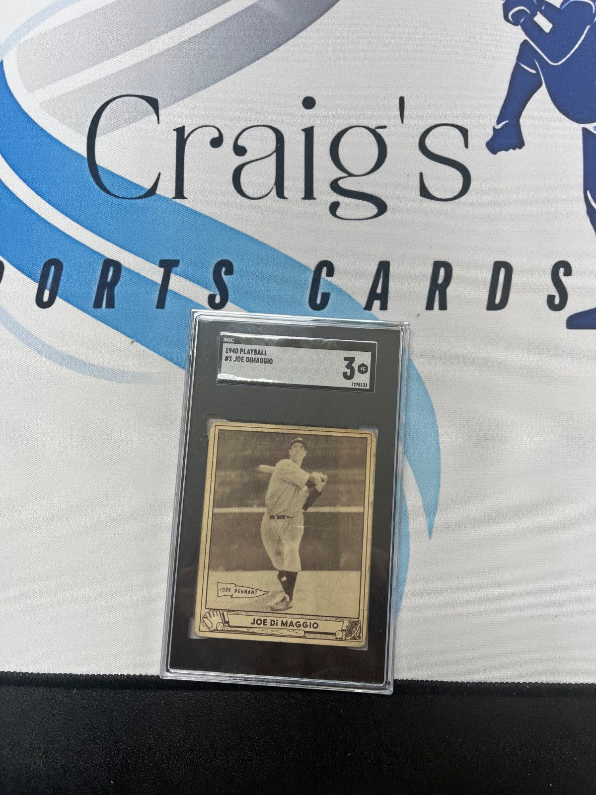 1940 Play Ball #  1 Joe DiMaggio SGC 3