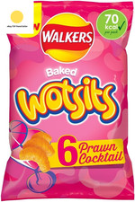 Wotsits Prawn Cocktail Snacks Crisps 6X13.5G