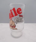 Coca-Cola Pizza Inn Ziggy Smile It's Good for Your Complexion 1979 Vintage Glass