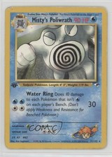 Misty's Poliwrath 1st Ed. Pokemon Gym Heroes #31 2000 on eBay