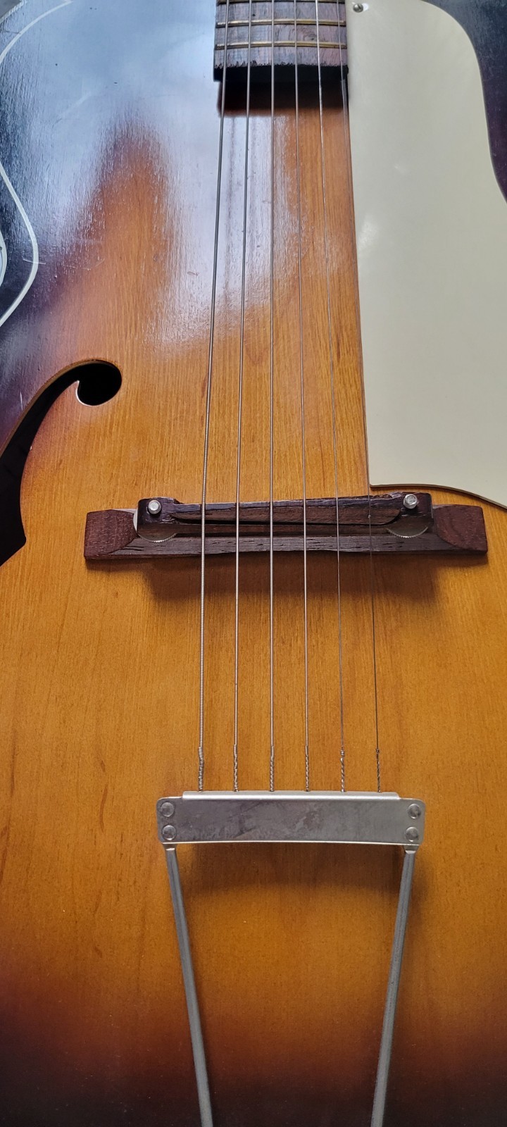 Vintage Kay Archtop Acoustic Guitar–Mid‑Century Chicago Build–Original Hardware