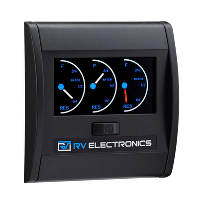#ad #ad RV Electronics LCD Triple Tank Water Level Indicator Gauge AU $89.00
