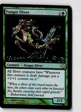 Fungus Sliver 21 Foil Rare Premium Deck Series: Slivers Magic: The Gathering LP
