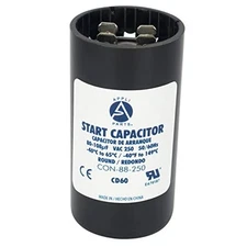 Appli Parts Motor Start Capacitor (microfarads) uF 250 VAC 80-108 Mfd 250 Vac