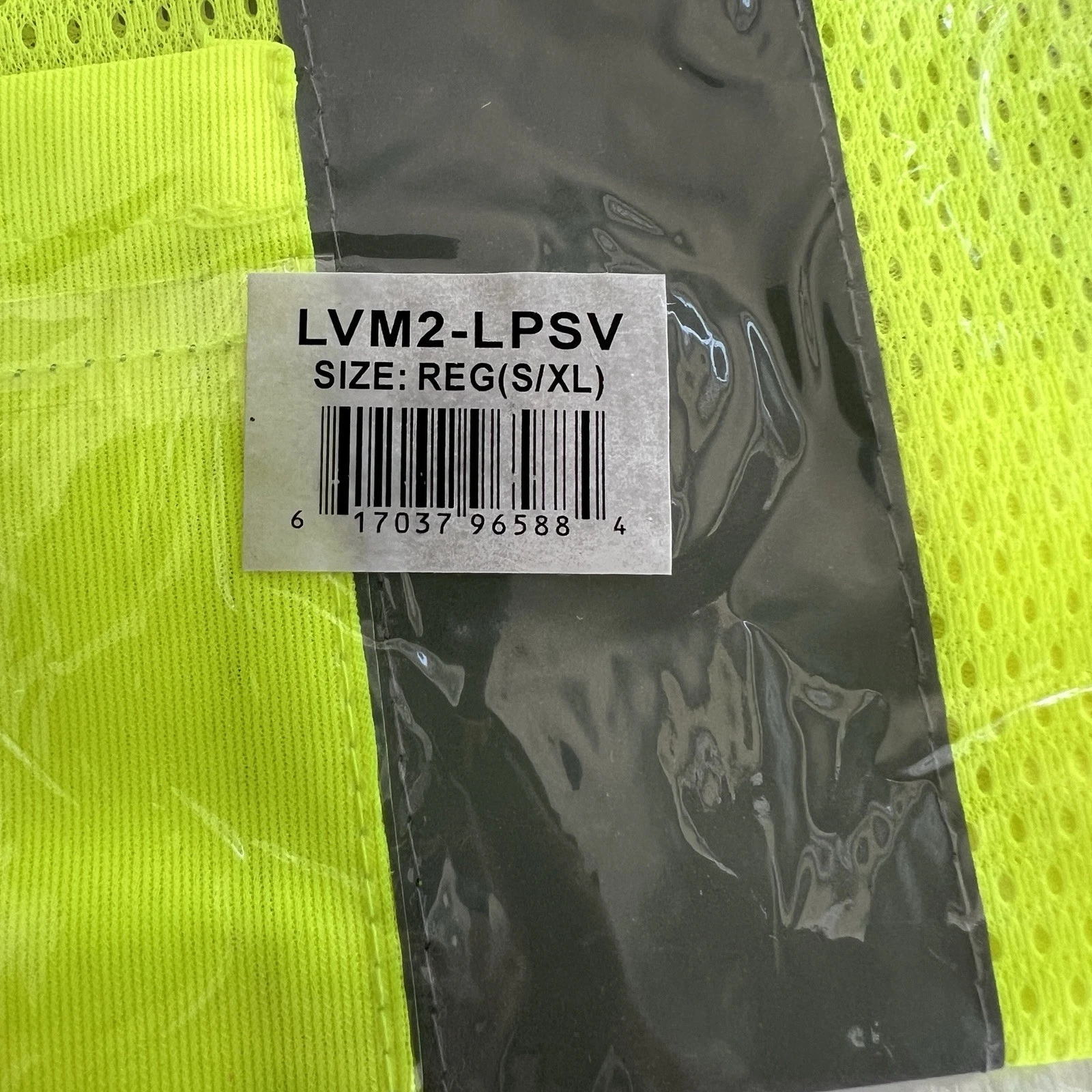 New PETRA ROC LVM2-LPSV Hi-Vis ANSI Class 2  Safety Vest, SIZE Regular S-XL image 8