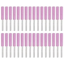 7/32" Diamond Chainsaw Sharpener Sharpening Stone Grinding File Pink 32Sets