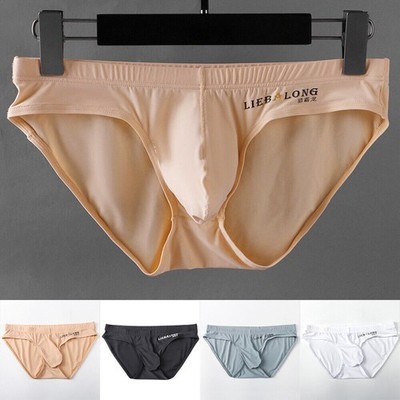 Sexy Herren Bulge Pouch Briefs Atmungsaktive Unterwäsche Bikini Tanga Höschen