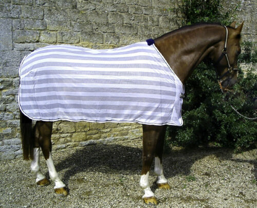 HKM Light & Airy Fly Sheet Cooler Smart Show Rug White, Black & Dark Brown Sale! - Picture 1 of 5