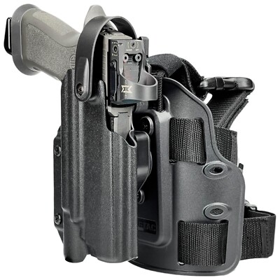 Level II QR Duty Drop Leg Holster fits Sig Sauer P320 Full Size w/ SureFire X300