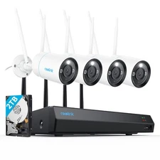 Reolink RLK12-800WB4 4K 16-Channel WiFi Wireless Security Camera System 2TB HDD