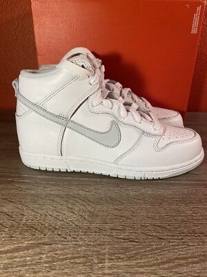 Size 2 (PS) - Nike Dunk High Pure Platinum for sale online | eBay