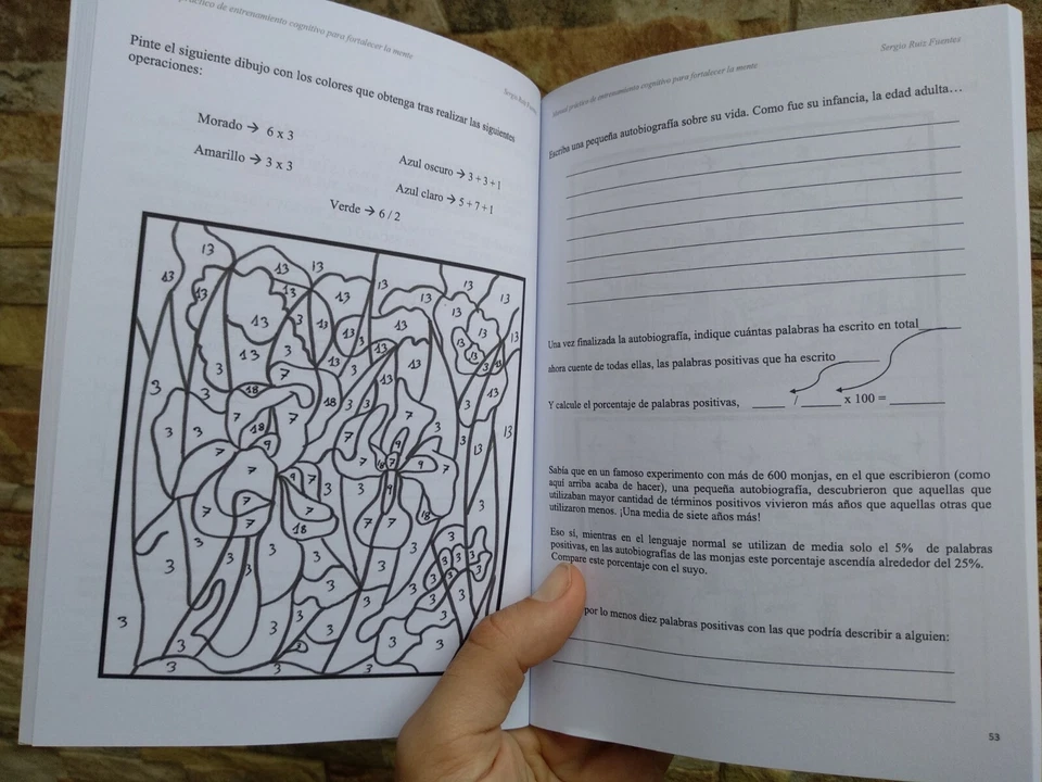 Manual Práctico De Entrenamiento Cognitivo Para Fortalecer La Mente - Imagen 4 de 4