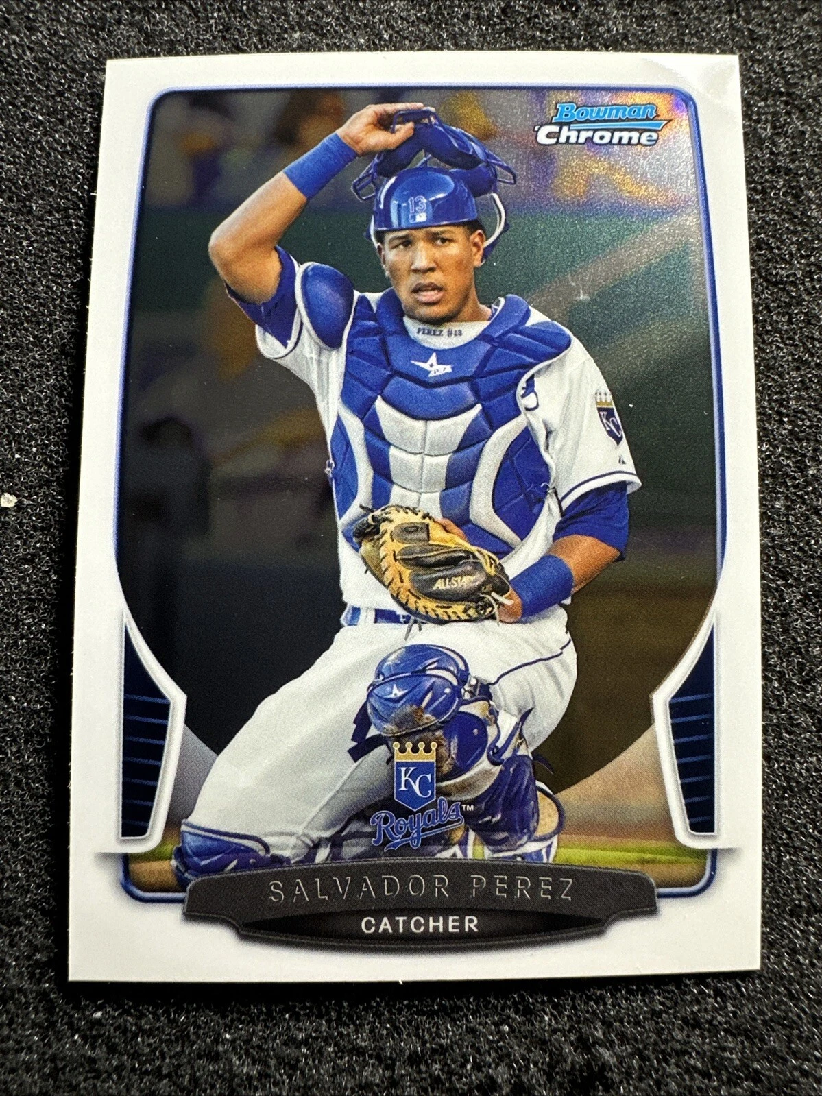 Salvador Perez trading card