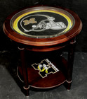 Missouri Tigers Glass Wooden End Coffee Table Drawer College Ncaa Danbury Mint