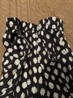 Artisan NY Pants Women's Medium Black White Cropped Capri Boho Wide Leg — photo 4