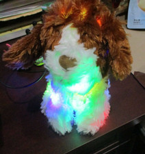 SpecialYou LED Plush Shih Tzu 9 Dog Stuffed Animal Soft Toy Light Up NWT