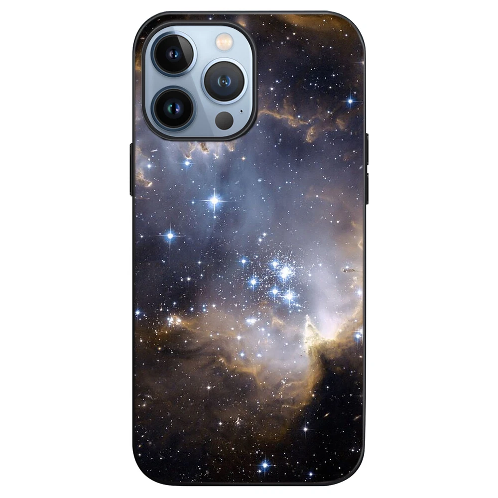Phone Case Space Soft Silicone Cover For iPhone 11 12 Pro 13 14 Plus 15 Pro Max