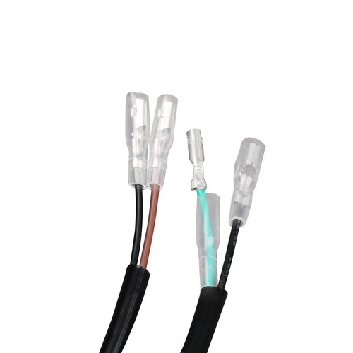 Adaptador de señal de giro enchufe cable de 2 cables para YAMAHA FZ1 FZ6 FZ8 YZF R1 R3 R6 XSR700 - Imagen 7 de 12