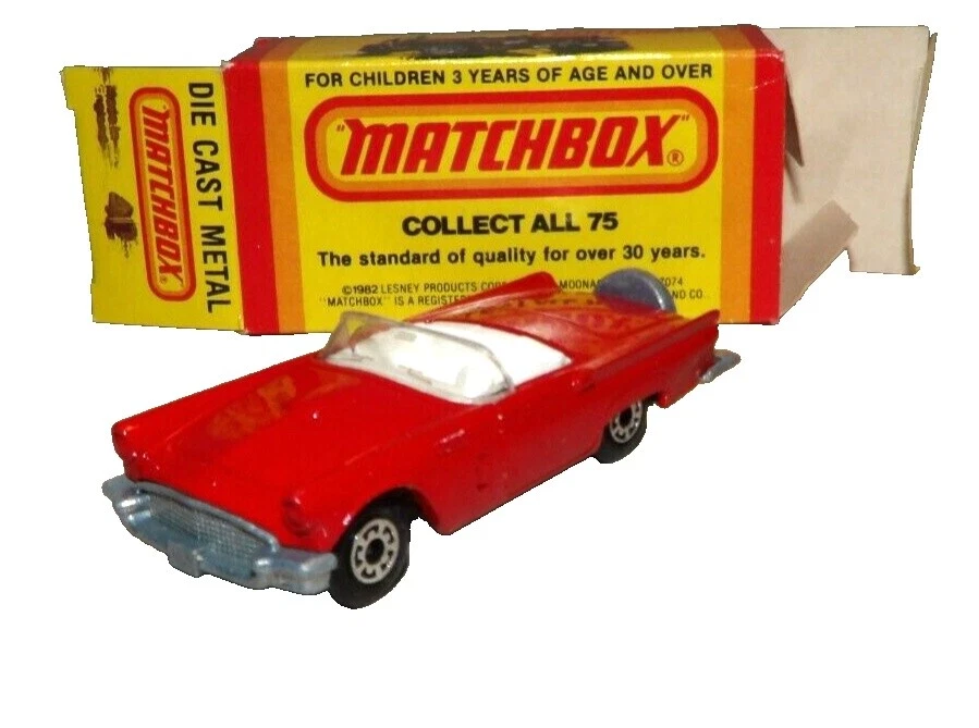 Matchbox Matchbox Superfast 1982 Veículo Ano Fabricação Vintage Carros, Caminhões e Vans Fundidos