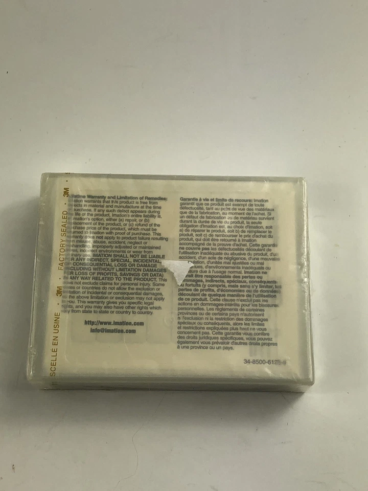 Imation 3M TR-1 TRAVAN-1 400MB/800MB Minicartridge Sealed - Image 2 of 2