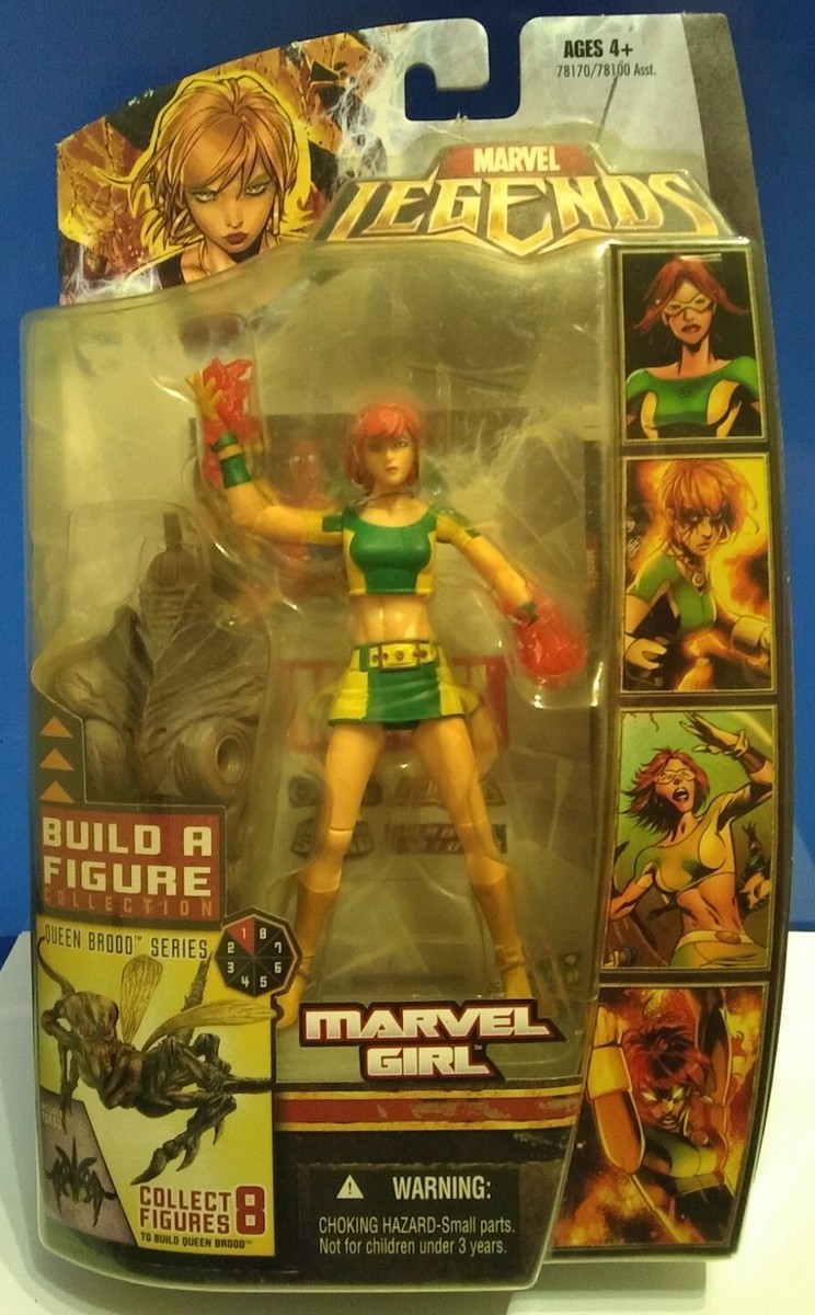 Marvel Legends MARVEL GIRL Action Figure BAF Queen Brood Torso Hasbro 2007  NEW