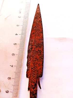 ANCIENT ROMAN IRON ARROWHEAD WAR ARROWHEAD SPEAR IRON AGE RARE | eBay
