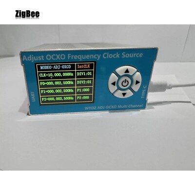 10M 0.1ppm OCXO Adjustable Frequency Standard 2.5K-200M Clock Source Module