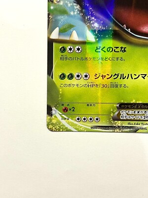 LP EX Pokemon Card Venusaur EX 001/060 XY1 RR Holo JAPAN EDITION