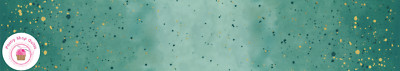 Moda OMBRE GALAXY Leagoon Green Metallic 10873 207M Metallic V & CO Quilt Fabric